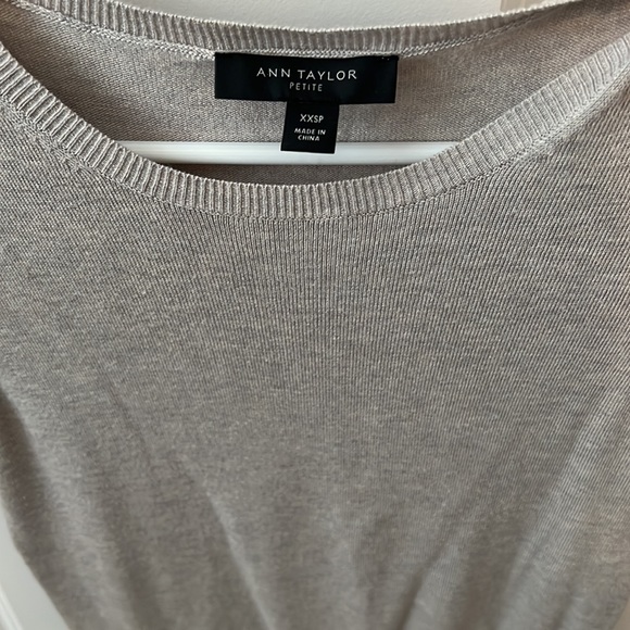 Ann Taylor, XXSP, Short Sleeve Sweater Shirt, Soft, Casual/ Professional Wear. - Picture 2 of 5